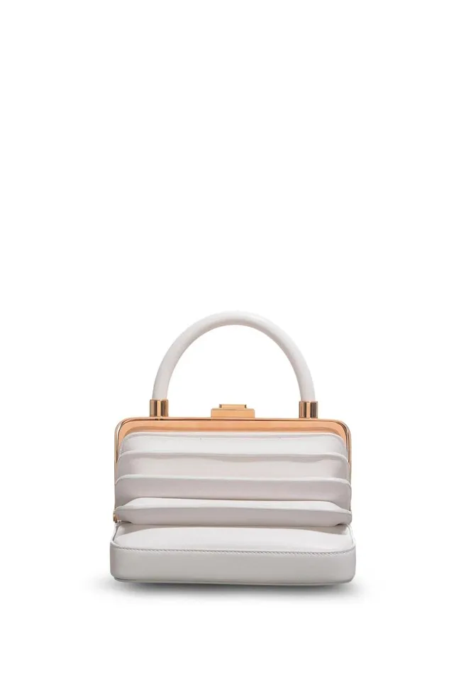 Gabriela Hearst Top Handles WomenMen Diana Bag In Ivory Nappa Leather