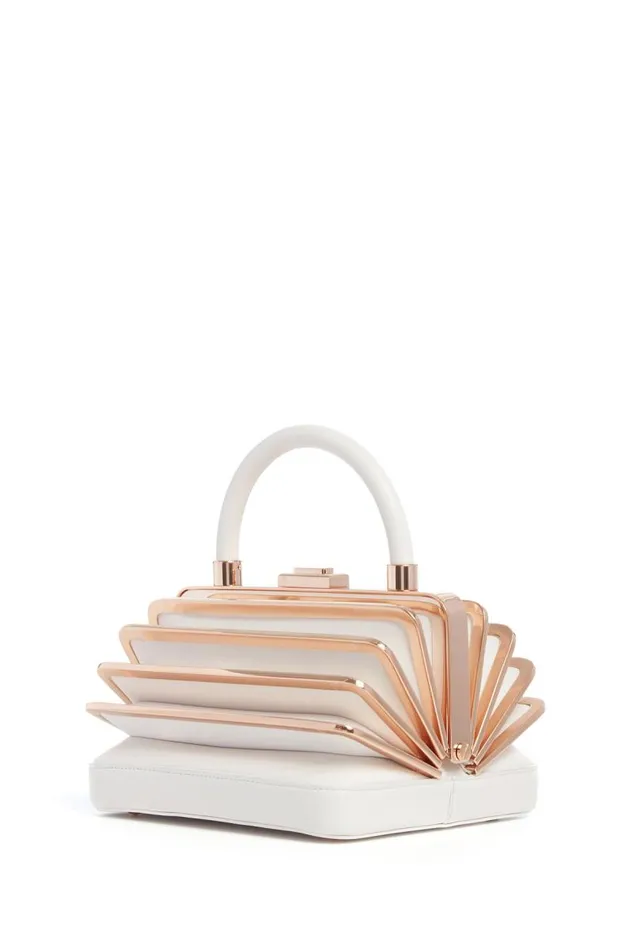 Gabriela Hearst Top Handles WomenMen Diana Midas Bag In Ivory Nappa Leather