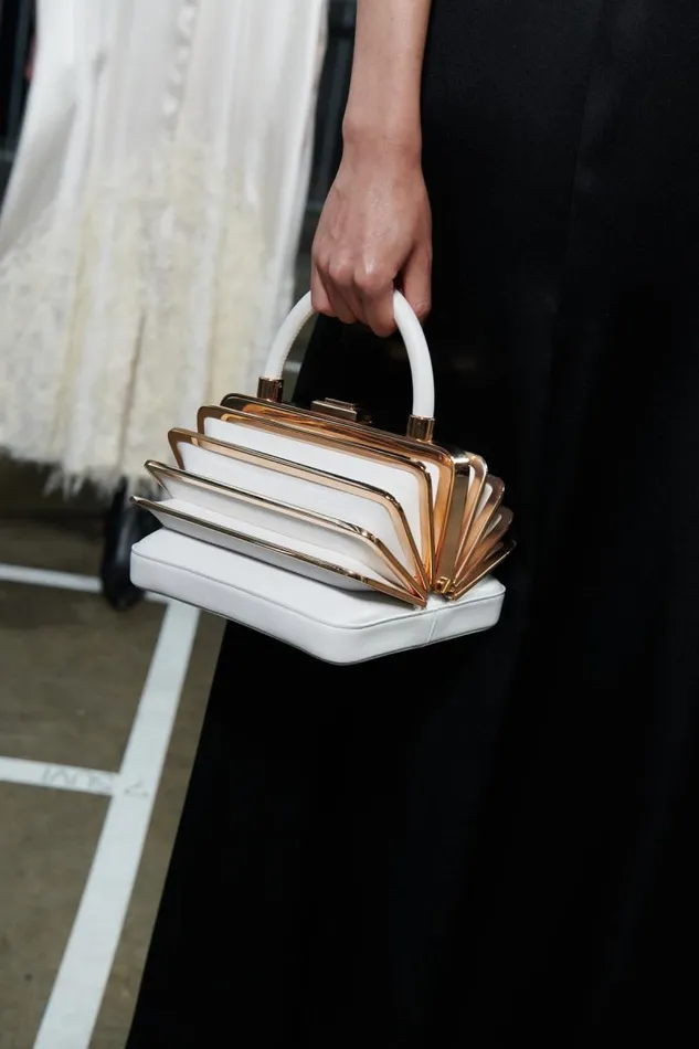 Gabriela Hearst Top Handles WomenMen Diana Midas Bag In Ivory Nappa Leather