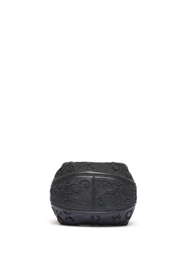 Gabriela Hearst Top Handles WomenMen Nina Bag In Black Nappa Leather With Lace
