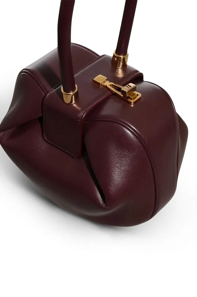 Gabriela Hearst Top Handles WomenMen Nina Bag In Bordeaux Nappa Leather
