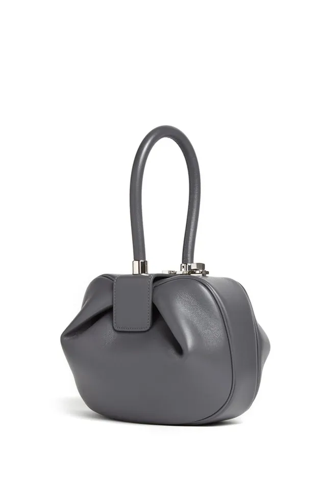Gabriela Hearst Top Handles WomenMen Nina Bag In Charcoal Nappa Leather