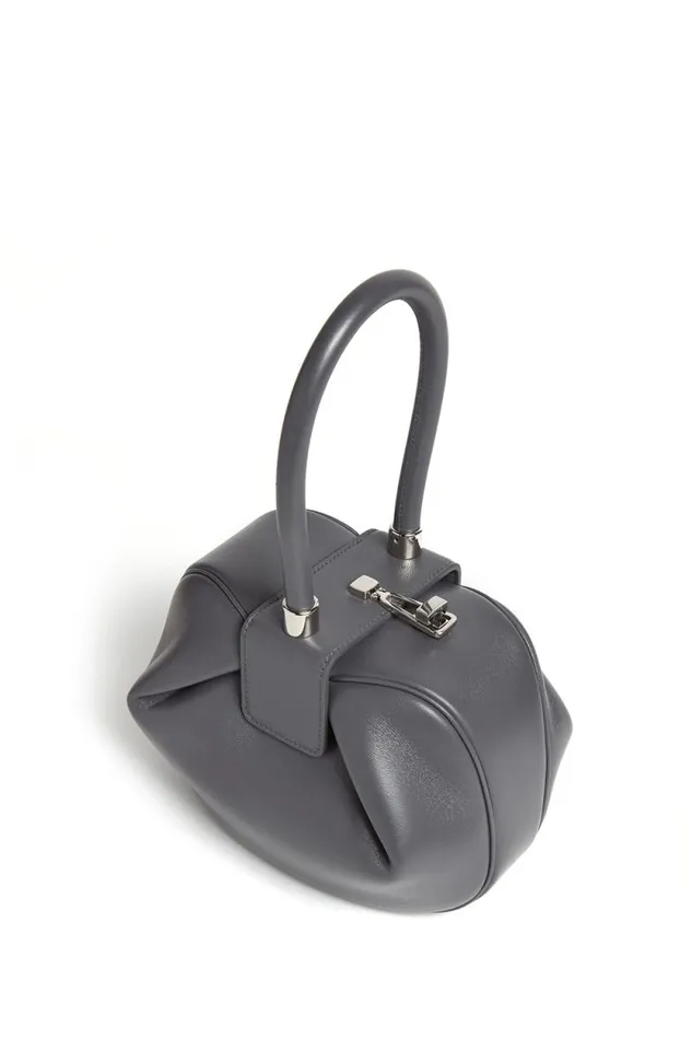 Gabriela Hearst Top Handles WomenMen Nina Bag In Charcoal Nappa Leather