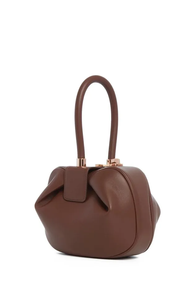 Gabriela Hearst Top Handles WomenMen Nina Bag In Chocolate Nappa Leather