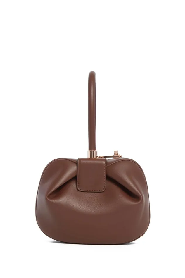 Gabriela Hearst Top Handles WomenMen Nina Bag In Chocolate Nappa Leather