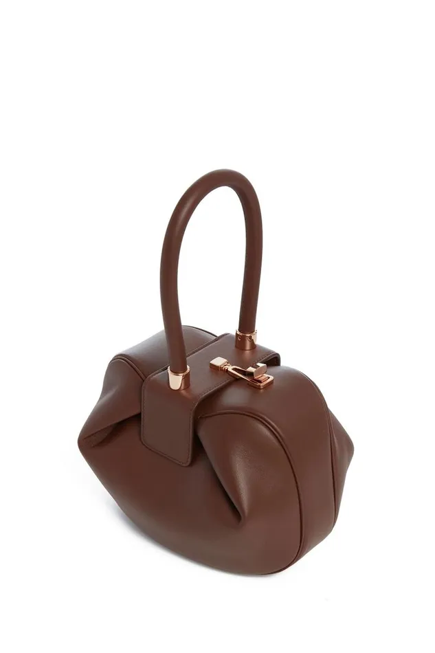 Gabriela Hearst Top Handles WomenMen Nina Bag In Chocolate Nappa Leather