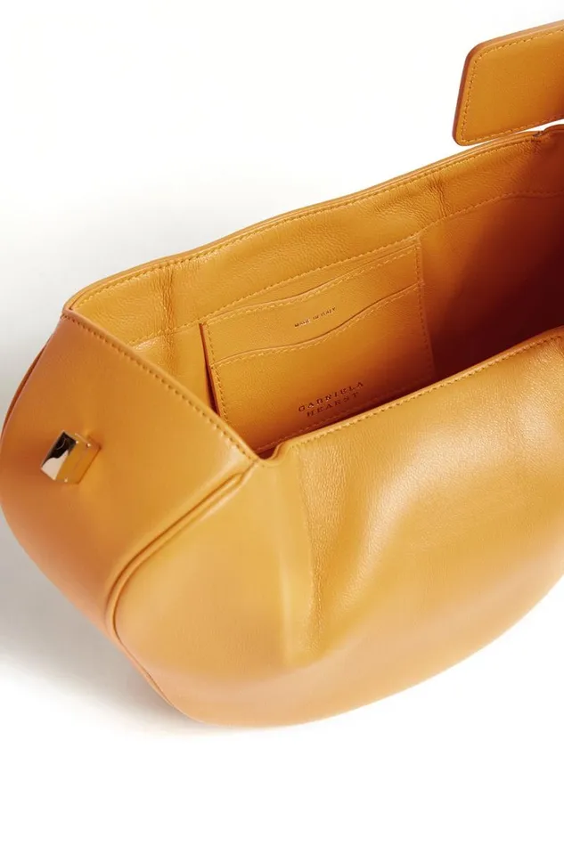 Gabriela Hearst Top Handles WomenMen Nina Bag In Golden Birch Nappa Leather