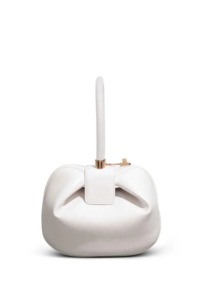 Gabriela Hearst Top Handles WomenMen Nina Bag In Ivory Nappa Leather