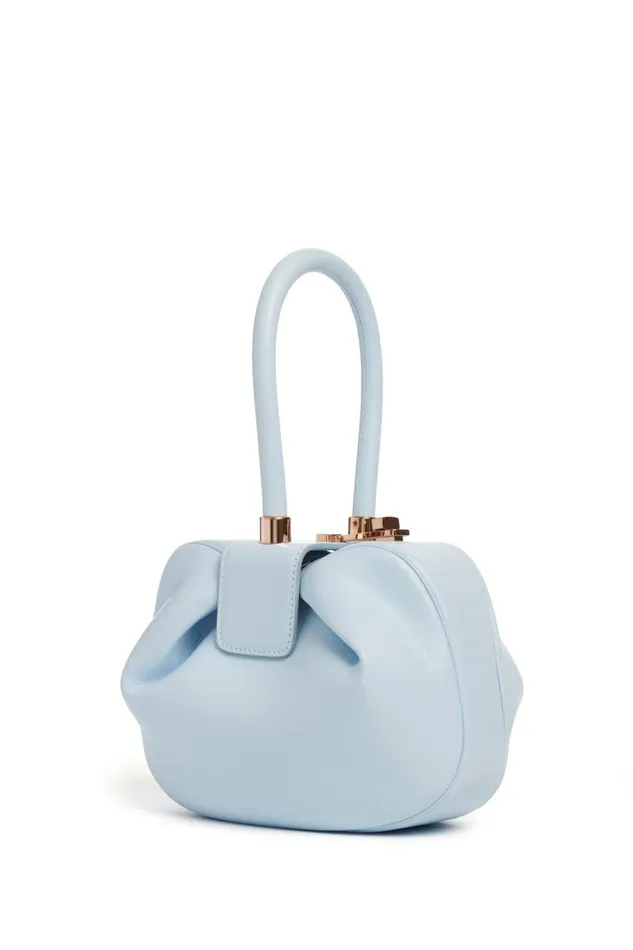 Gabriela Hearst Top Handles WomenMen Nina Bag In Light Blue Nappa Leather