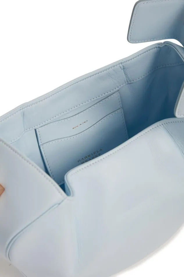 Gabriela Hearst Top Handles WomenMen Nina Bag In Light Blue Nappa Leather