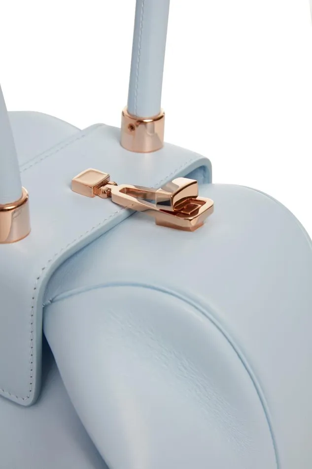 Gabriela Hearst Top Handles WomenMen Nina Bag In Light Blue Nappa Leather