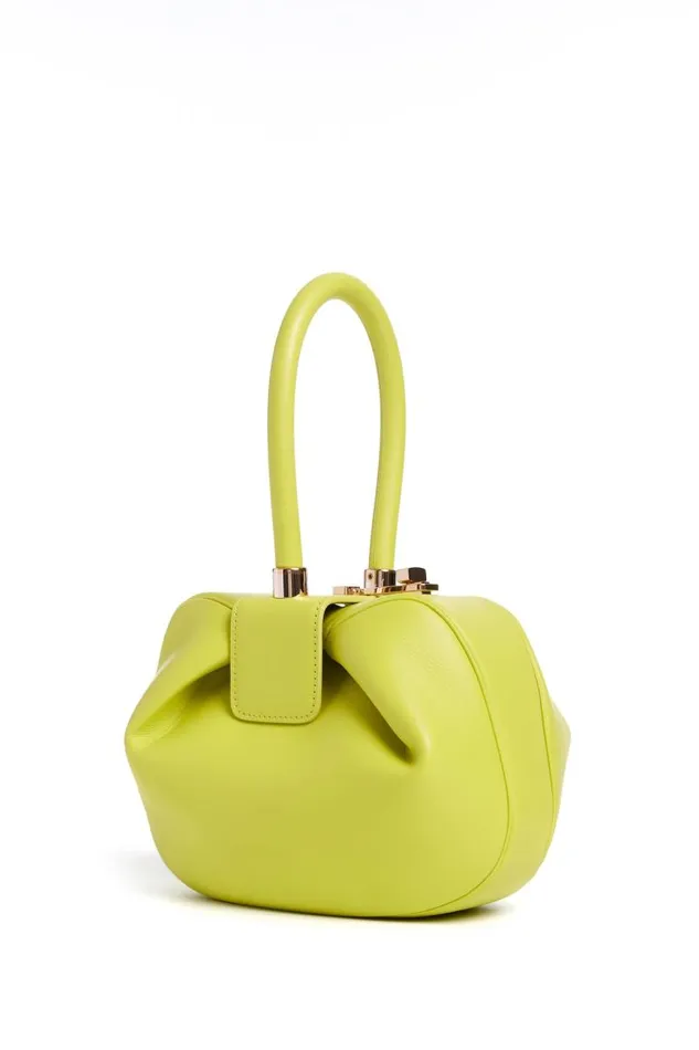 Gabriela Hearst Top Handles WomenMen Nina Bag In Lime Adamite Nappa Leather
