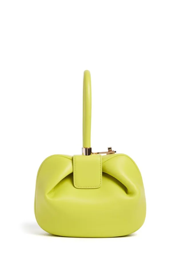 Gabriela Hearst Top Handles WomenMen Nina Bag In Lime Adamite Nappa Leather