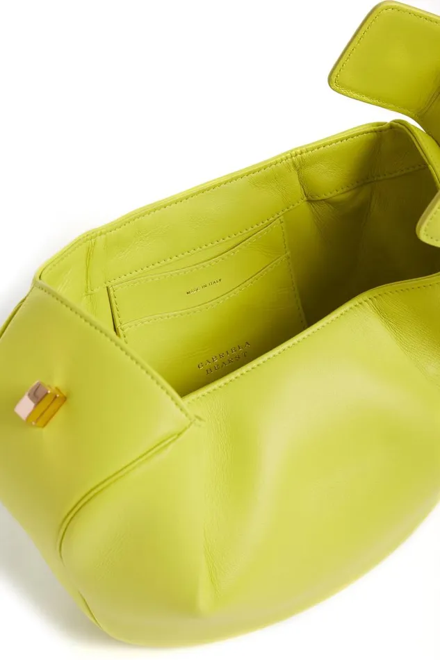 Gabriela Hearst Top Handles WomenMen Nina Bag In Lime Adamite Nappa Leather