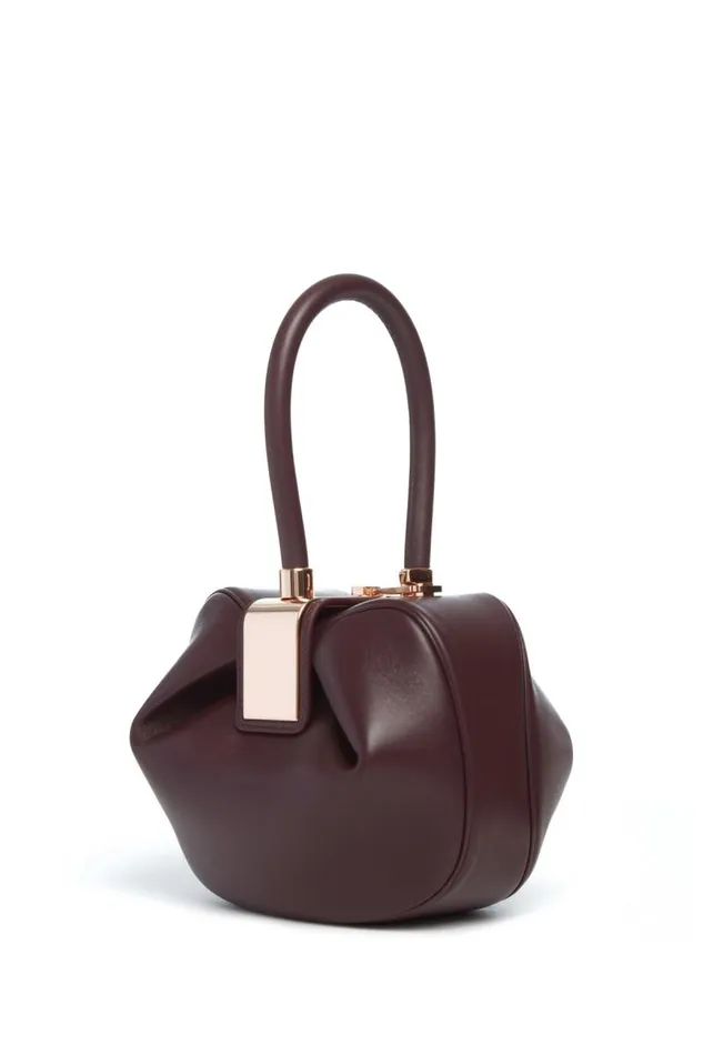 Gabriela Hearst Top Handles WomenMen Nina Midas Bag In Bordeaux Nappa Leather