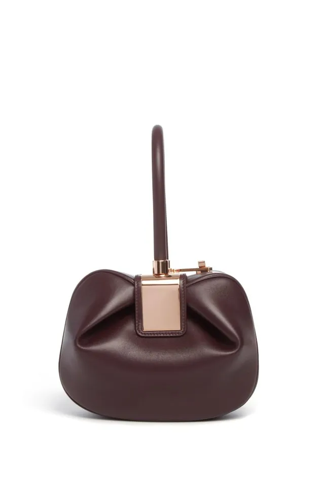 Gabriela Hearst Top Handles WomenMen Nina Midas Bag In Bordeaux Nappa Leather