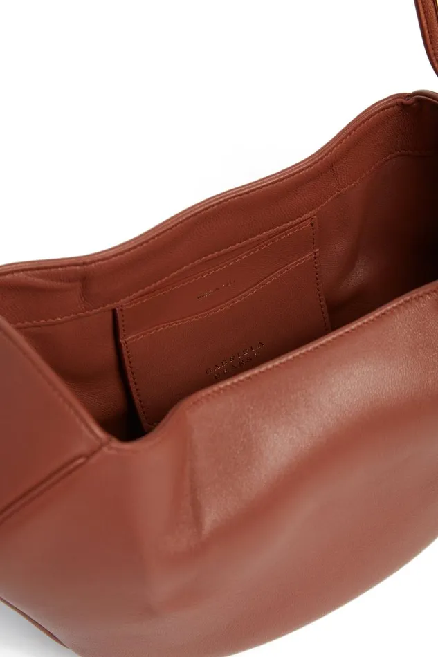 Gabriela Hearst Top Handles WomenMen Nina Midas Bag In Cognac Nappa Leather