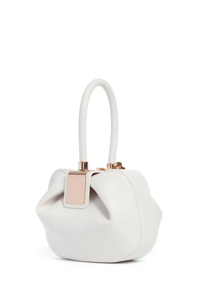 Gabriela Hearst Top Handles WomenMen Nina Midas Bag In Ivory Nappa Leather
