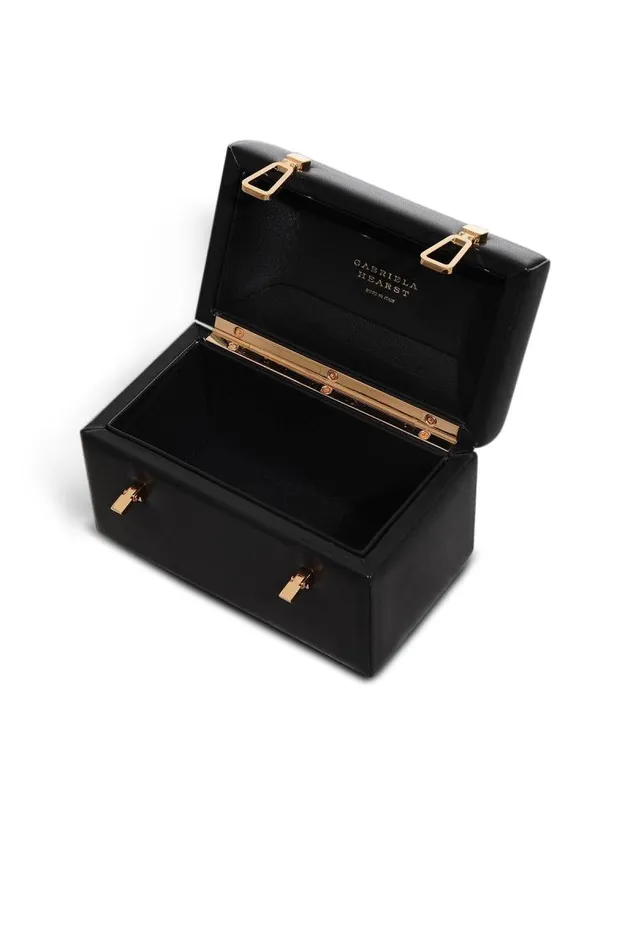 Gabriela Hearst Top Handles WomenMen Patsy Bag In Black Nappa Leather