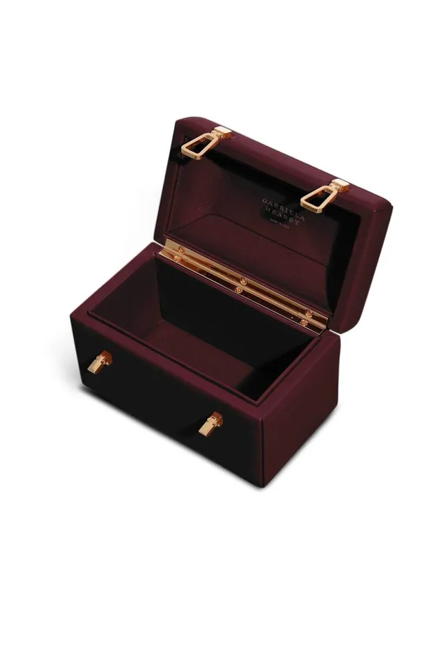 Gabriela Hearst Top Handles WomenMen Patsy Bag In Bordeaux Nappa Leather