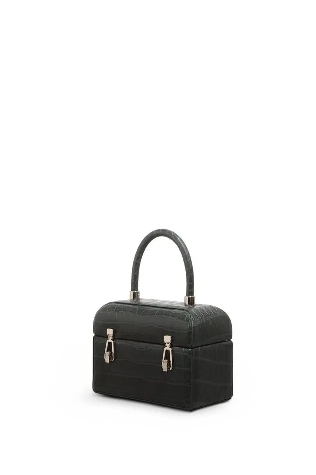 Gabriela Hearst Top Handles WomenMen Patsy Bag In Green Crocodile Leather