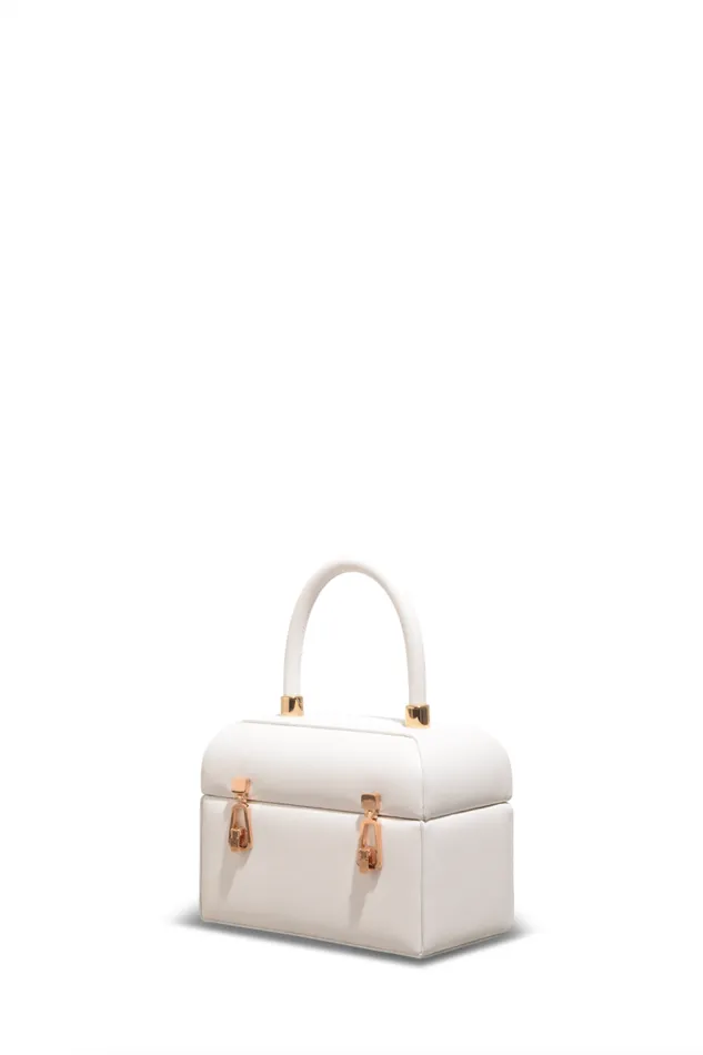 Gabriela Hearst Top Handles WomenMen Patsy Bag In Ivory Nappa Leather