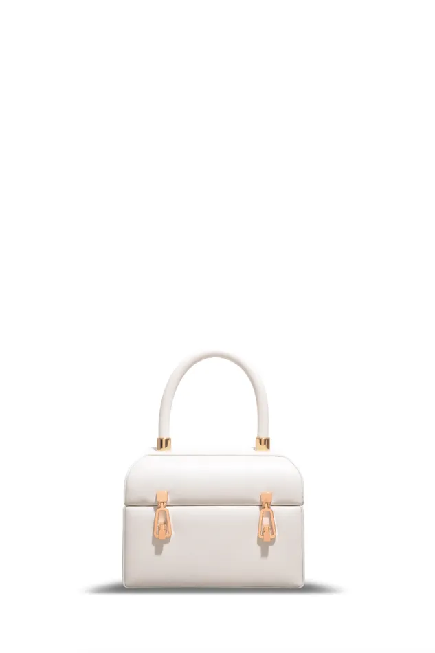 Gabriela Hearst Top Handles WomenMen Patsy Bag In Ivory Nappa Leather