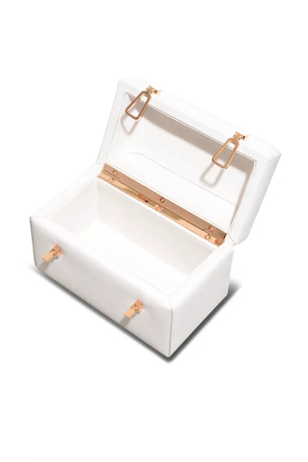 Gabriela Hearst Top Handles WomenMen Patsy Bag In Ivory Nappa Leather