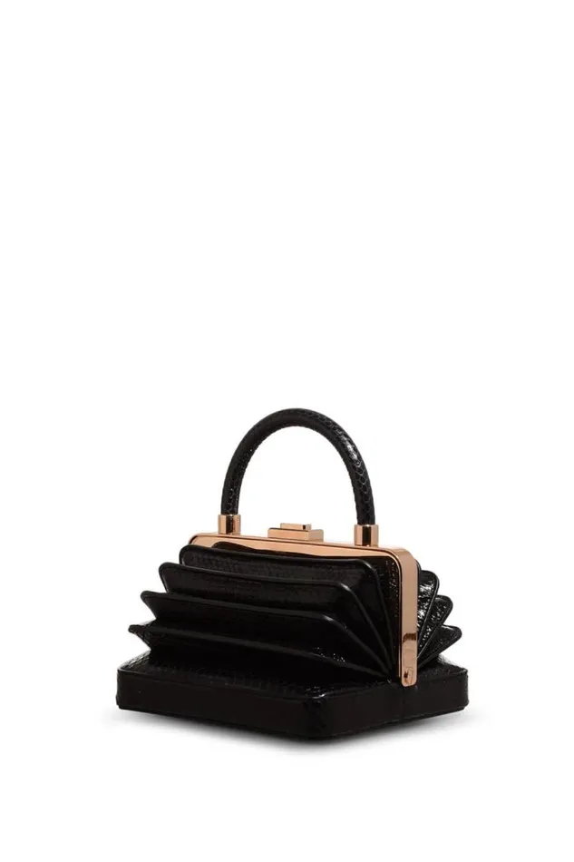 Gabriela Hearst Top Handles WomenMen Small Diana Bag In Black Snakeskin