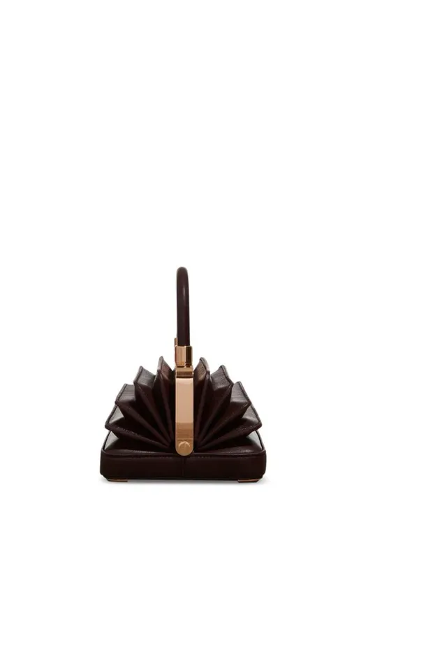 Gabriela Hearst Top Handles WomenMen Small Diana Bag In Bordeaux Nappa Leather