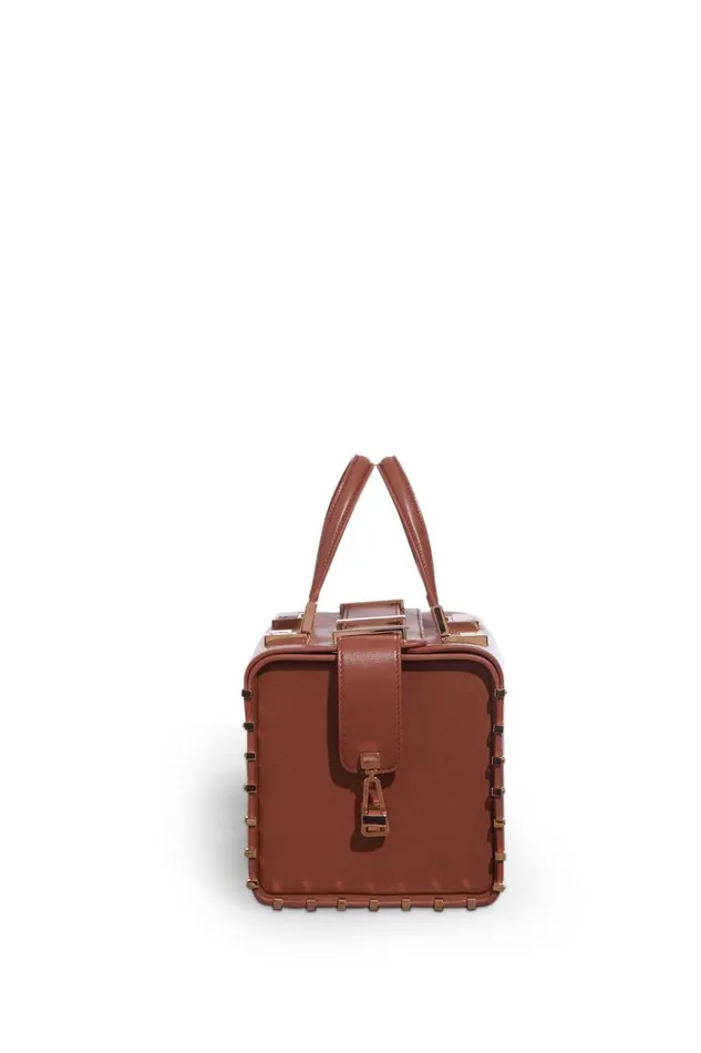 Gabriela Hearst Top Handles WomenMen Wabi Bag In Cognac Nappa Leather