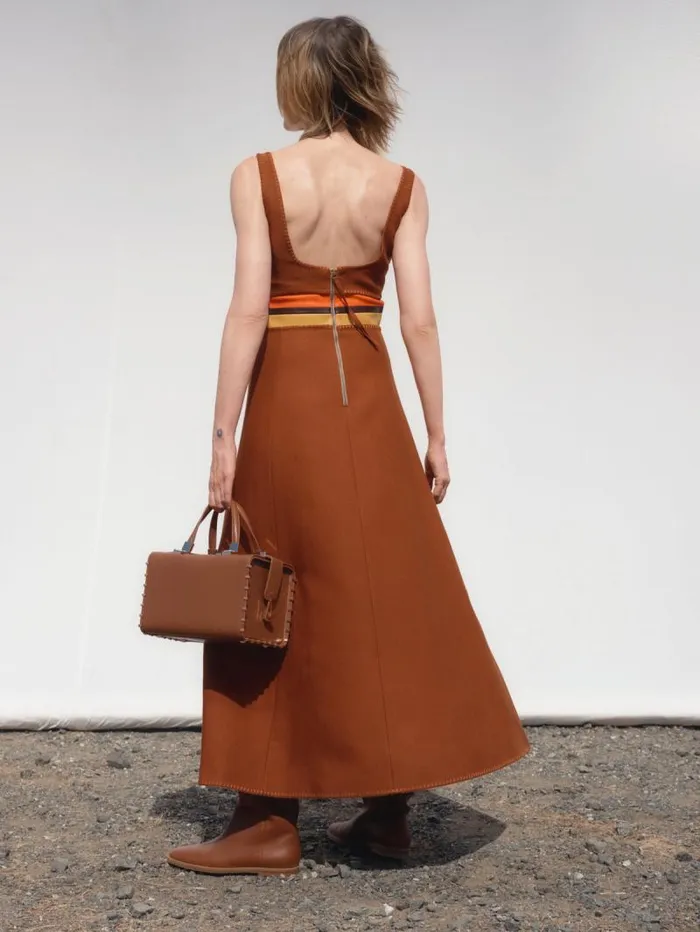 Gabriela Hearst Top Handles WomenMen Wabi Bag In Cognac Nappa Leather