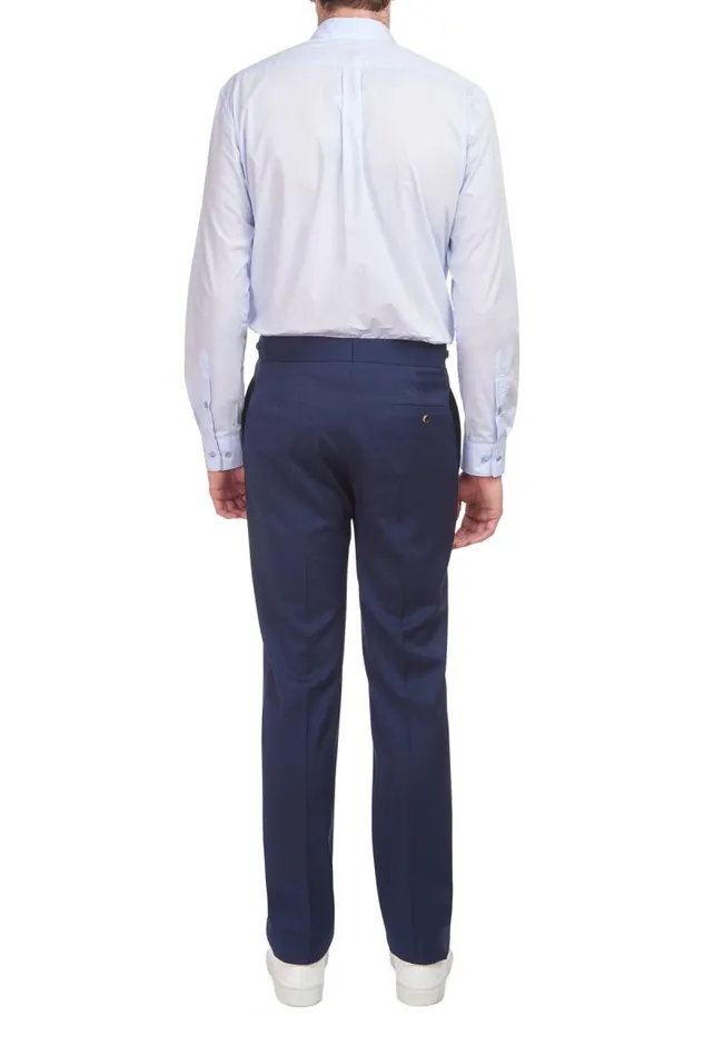 Gabriela Hearst Tops Men Reyes Shirt In Light Blue Cotton