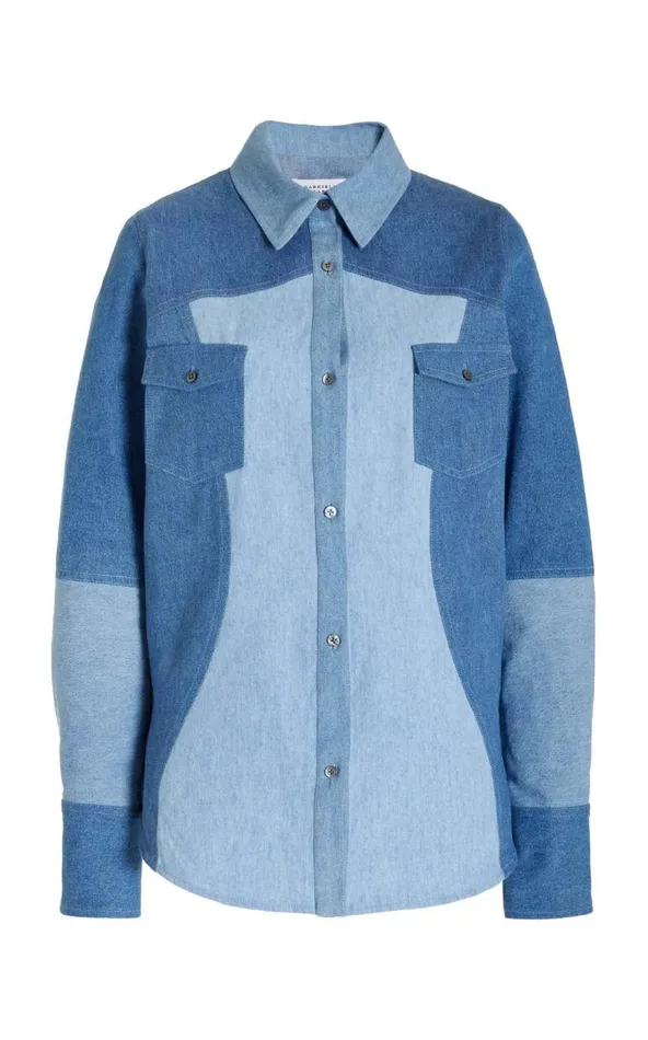 Gabriela Hearst Tops Women Elly Shirt In Upcycled Denim