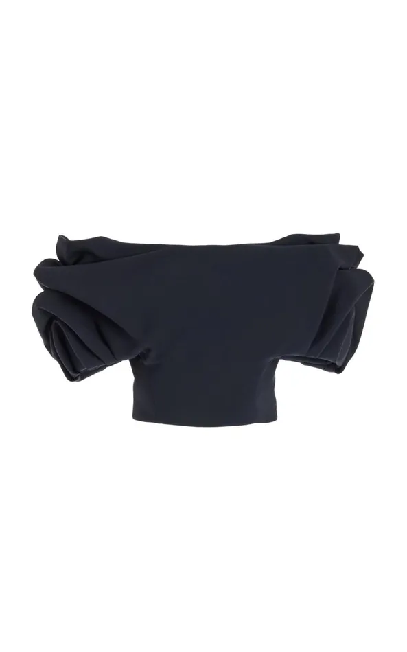 Gabriela Hearst Tops Women Erwan Top In Black Silk Wool Cady