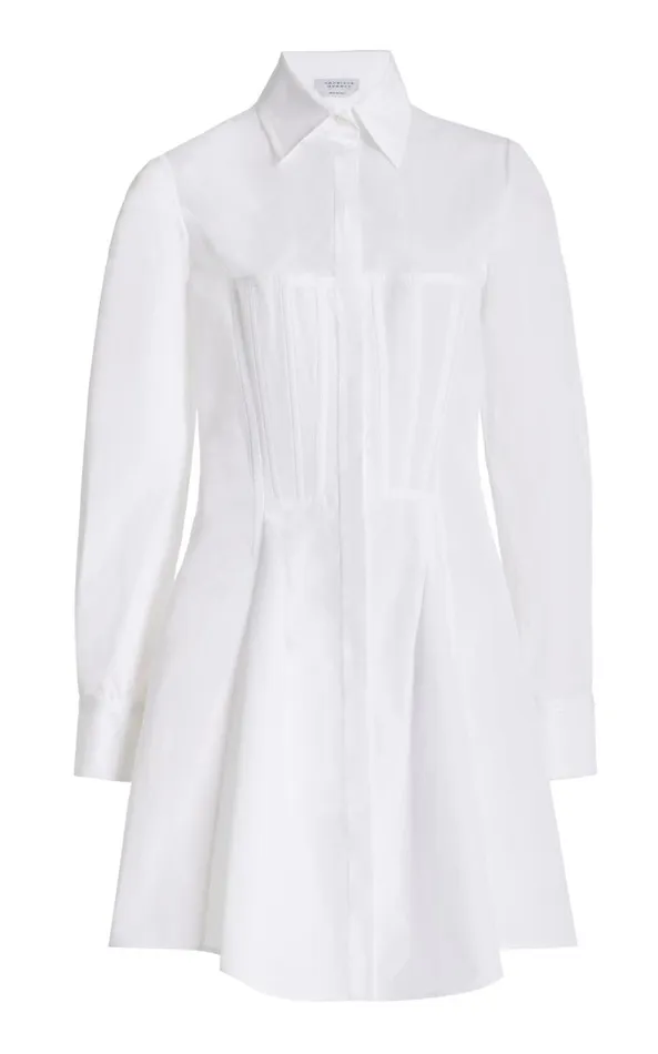 Gabriela Hearst Tops Women Garcia Top In White Sea Island Cotton Poplin