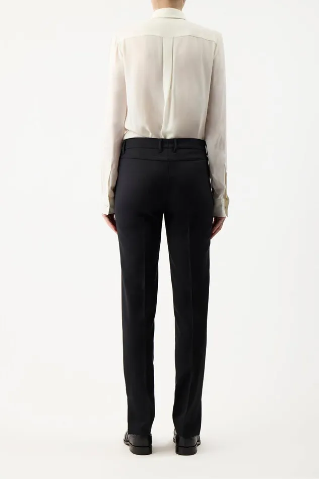Gabriela Hearst Tops Women Henri Blouse In Ivory Silk Georgette Twill