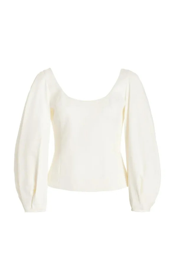 Gabriela Hearst Tops Women Sophia Blouse In Ivory Washed Silk