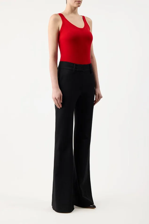 Gabriela Hearst Tops Women Toby Knit Tank Top In Red Topaz Cashmere Silk