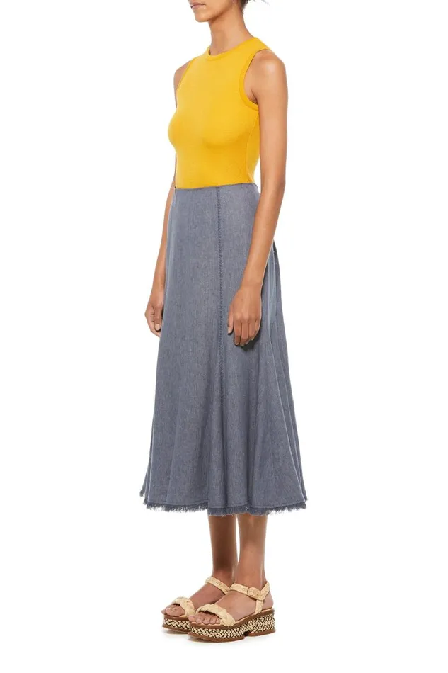 Gabriela Hearst Tops Women Vath Knit Body In Golden Birch Merino Wool