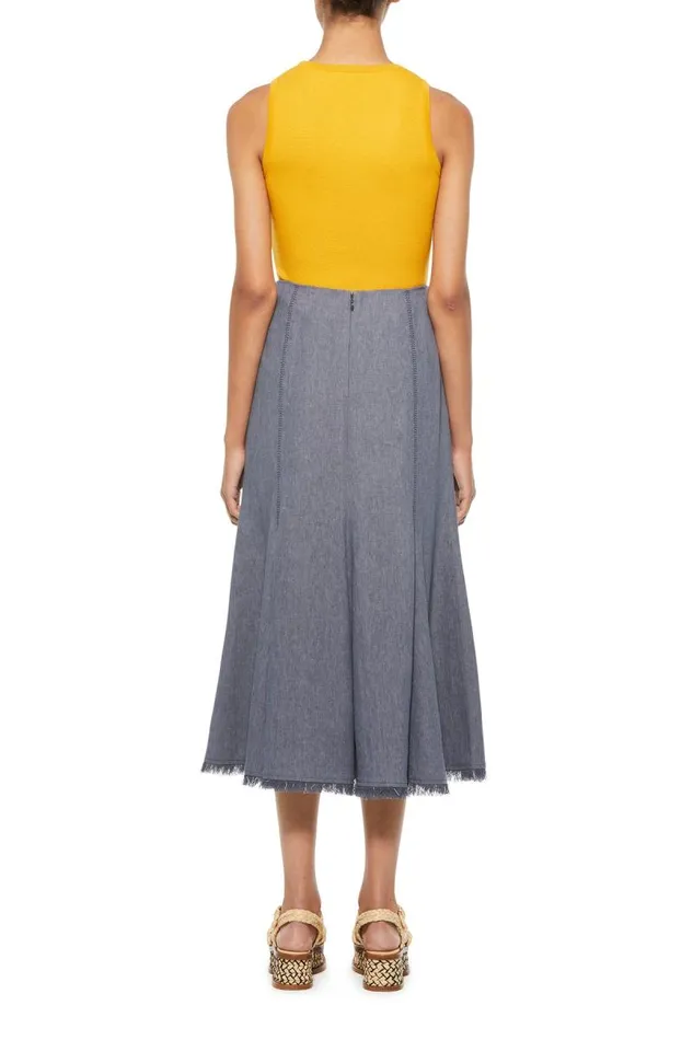 Gabriela Hearst Tops Women Vath Knit Body In Golden Birch Merino Wool