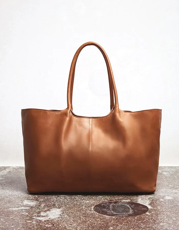 Gabriela Hearst Totes WomenMen Mcewan Tote Bag In Wood Leather