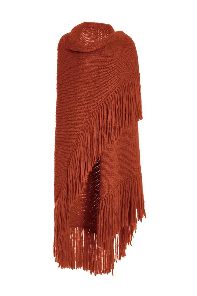 Gabriela Hearst Wraps and Throws Women Lauren Knit Wrap In Copper Welfat Cashmere Gabriela Hearst Wraps and Throws Women Lauren Knit Wrap In Copper Welfat Cashmere