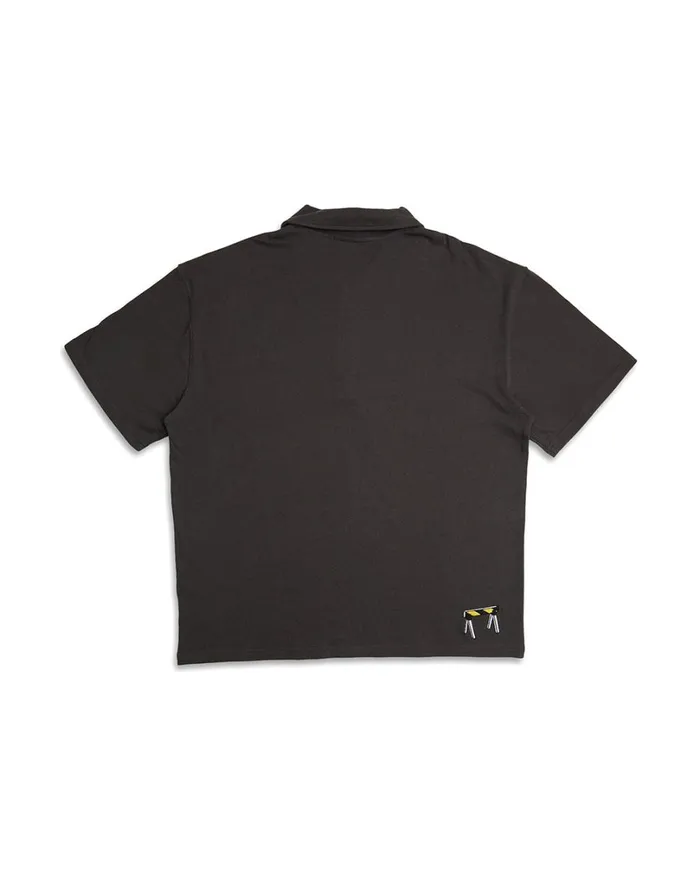 Gaffer Polo 8211 Anthracite Men Deus Ex Machina Shirts Gaffer Polo 8211 Anthracite Men Deus Ex Machina Shirts
