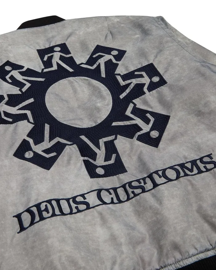 Garden Bomber 8211 Vintage Grey Men Deus Ex Machina Jackets Garden Bomber 8211 Vintage Grey Men Deus Ex Machina Jackets