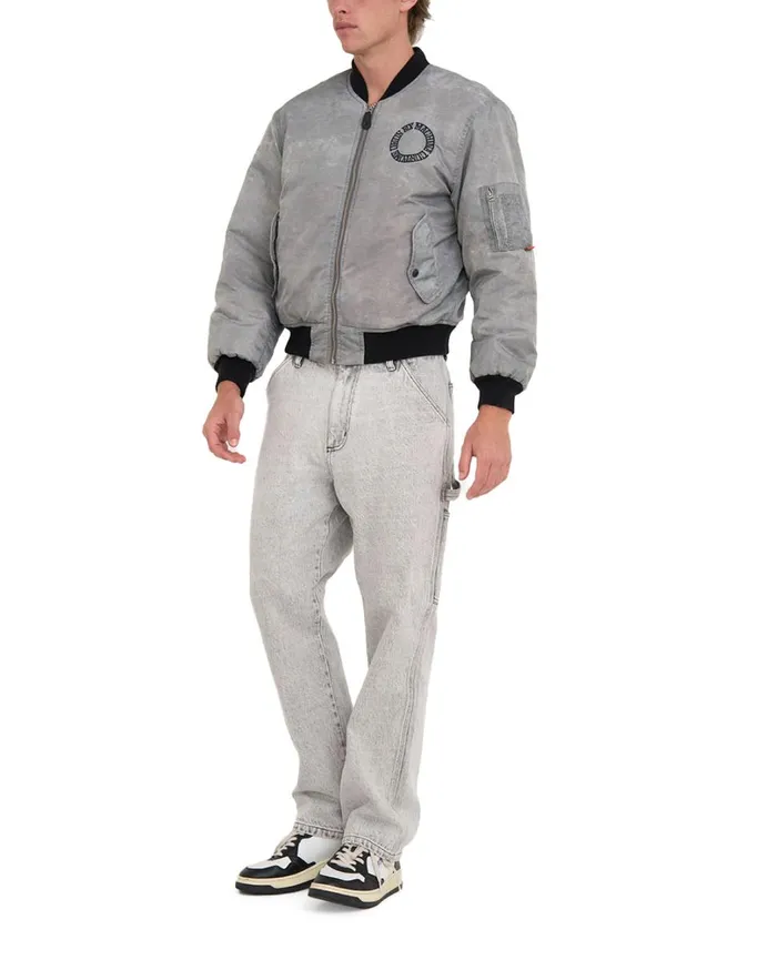 Garden Bomber 8211 Vintage Grey Men Deus Ex Machina Jackets Garden Bomber 8211 Vintage Grey Men Deus Ex Machina Jackets