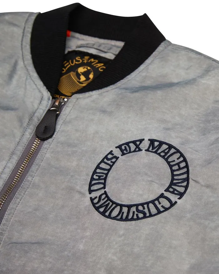 Garden Bomber 8211 Vintage Grey Men Deus Ex Machina Jackets Garden Bomber 8211 Vintage Grey Men Deus Ex Machina Jackets