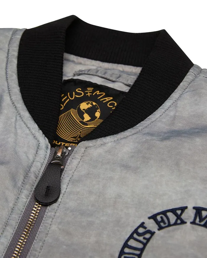 Garden Bomber 8211 Vintage Grey Men Deus Ex Machina Jackets Garden Bomber 8211 Vintage Grey Men Deus Ex Machina Jackets