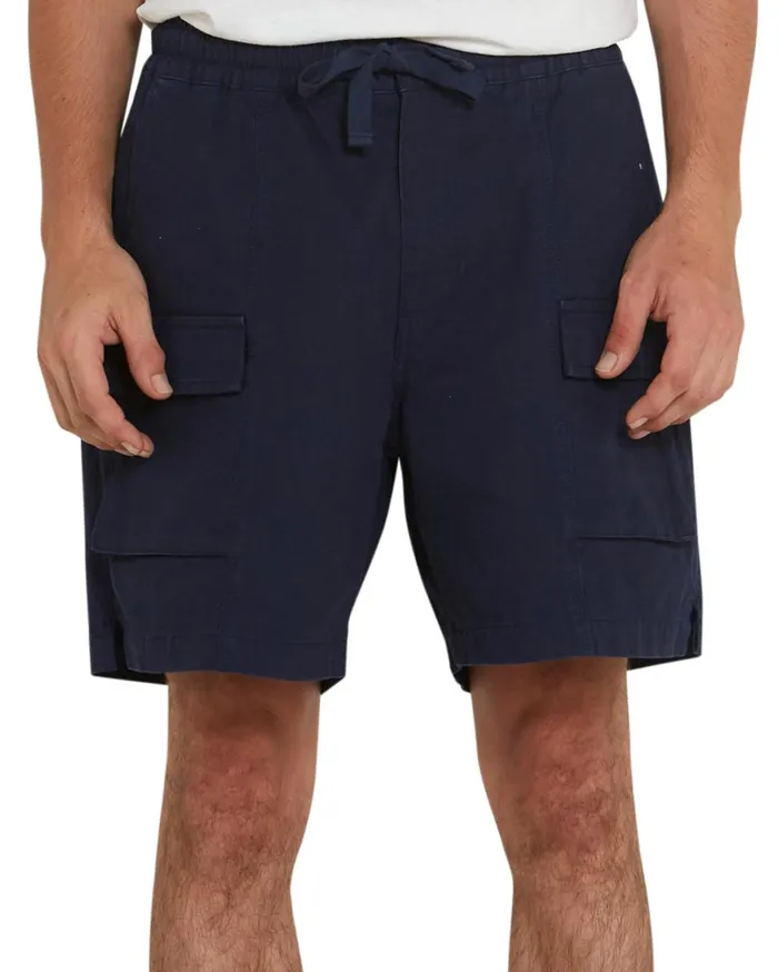 Geared Short 8211 Washed Navy Men Deus Ex Machina Shorts
