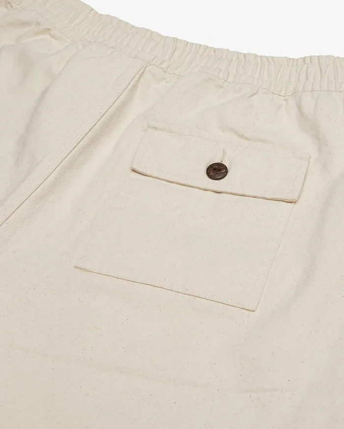 Geared Short 8211 White Chalk Men Deus Ex Machina Shorts Geared Short 8211 White Chalk Men Deus Ex Machina Shorts